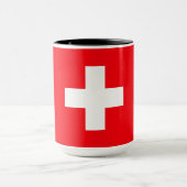 Mug Drapeau de la Suisse (Centre)