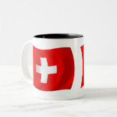 Mug Drapeau de la Suisse (Devant gauche)