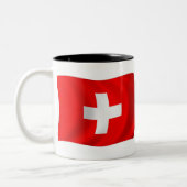 Mug Drapeau de la Suisse (Gauche)