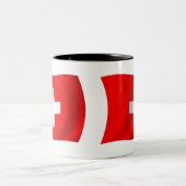 Mug Drapeau de la Suisse (Centre)