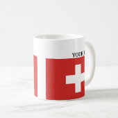 Mug Drapeau de la Suisse (Devant droit)