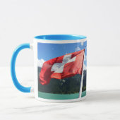 Mug Drapeau de la Suisse (Gauche)