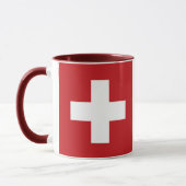 Mug Drapeau de la Suisse (Gauche)
