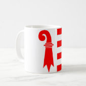 Mug drapeau de la suisse canton jura (Devant gauche)