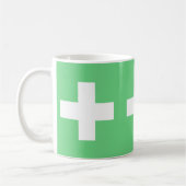 Mug Drapeau de la Suisse modifiée (Gauche)