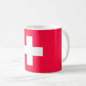 Mug Drapeau de la Suisse modifiée (Devant droit)