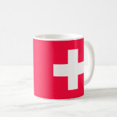 Mug Drapeau de la Suisse modifiée (Devant droit)