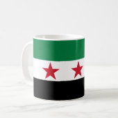 Mug Drapeau de la Syrie (Devant gauche)