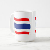 Mug Drapeau de la Thaïlande (Devant gauche)