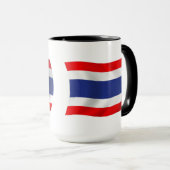 Mug Drapeau de la Thaïlande (Devant droit)
