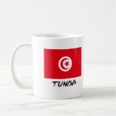 Mug Drapeau de la Tunisie (Gauche)