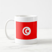Mug Drapeau de la Tunisie (Gauche)