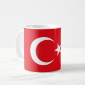Mug Drapeau de la Turquie (Devant gauche)