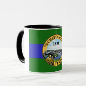 Mug Drapeau de la ville de Chattanooga (Devant gauche)