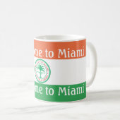 Mug Drapeau de la ville de Miami (Devant droit)