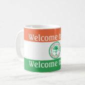 Mug Drapeau de la ville de Miami (Devant gauche)