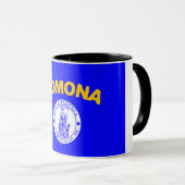 Mug Drapeau de la ville de Pomona (Devant droit)