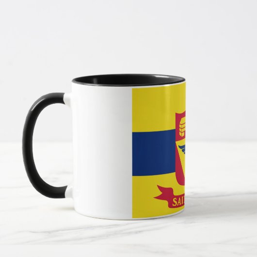 Mug Drapeau de la ville de Saint-Paul (Gauche)