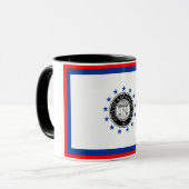 Mug Drapeau de la ville de Savannah (Devant gauche)
