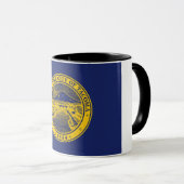 Mug Drapeau de la ville de Tacoma (Devant droit)