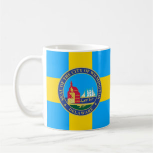 Mug Drapeau de la ville de Wilmington, Delaware