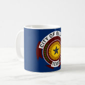 Mug Drapeau de la ville d'El Paso (Texas) (Devant gauche)