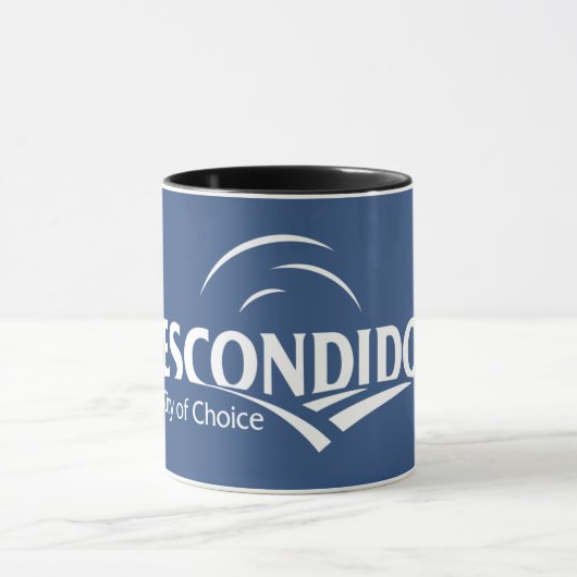 Mug Drapeau de la ville d'Escondido (Centre)