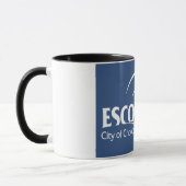 Mug Drapeau de la ville d'Escondido (Gauche)
