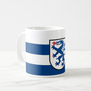 Mug drapeau de la ville d'Ingolstadt allemagne symbole