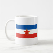 Mug drapeau de la Yougoslavie (Gauche)