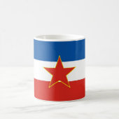 Mug drapeau de la Yougoslavie (Centre)