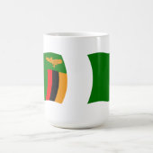 Mug Drapeau de la Zambie (Centre)