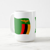 Mug Drapeau de la Zambie (Devant gauche)