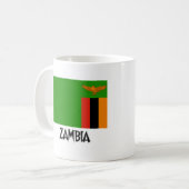 Mug Drapeau de la Zambie (Devant gauche)
