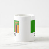 Mug Drapeau de la Zambie (Centre)