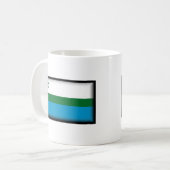 Mug Drapeau de Labrador (Canada) (Devant gauche)