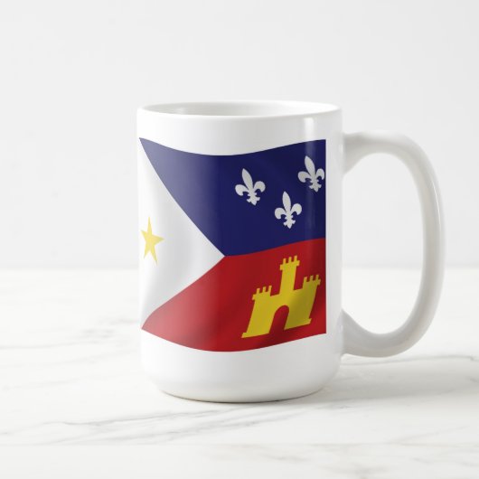 Mug Drapeau de l'Acadiana (Droite)