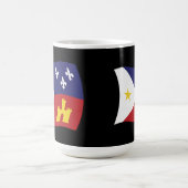 Mug Drapeau de l'Acadiana (Centre)