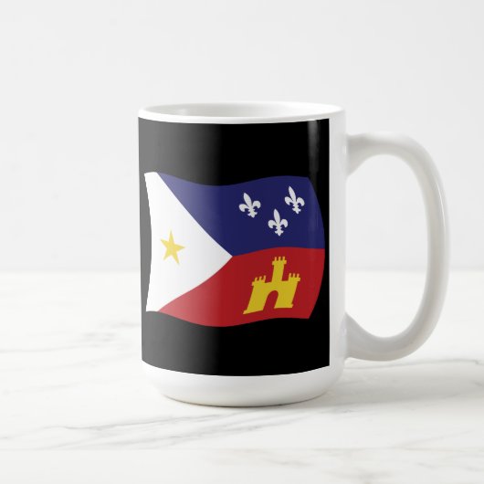 Mug Drapeau de l'Acadiana (Droite)