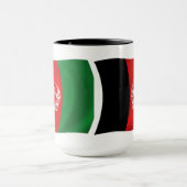 Mug Drapeau de l'Afghanistan (Centre)