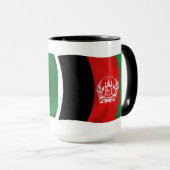 Mug Drapeau de l'Afghanistan (Devant droit)