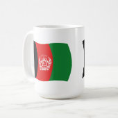 Mug Drapeau de l'Afghanistan (Devant gauche)