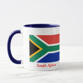 Mug Drapeau de l'Afrique du Sud (Gauche)