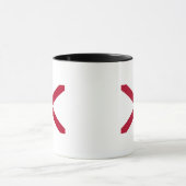 Mug Drapeau de l'Alabama (Centre)
