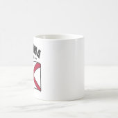 Mug Drapeau de l'Alabama USA (Centre)