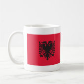 Mug Drapeau de l'Albanie (Gauche)