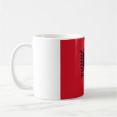 Mug Drapeau de l'Albanie (Gauche)