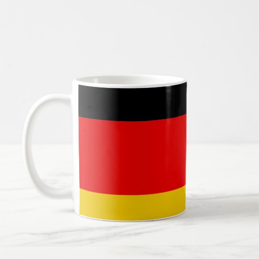 Mug drapeau de l'Allemagne (Gauche)