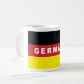 Mug Drapeau de l'Allemagne (Devant gauche)