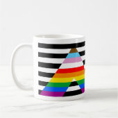 Mug Drapeau de l'Ally Pride de progression LGBTQ (Gauche)